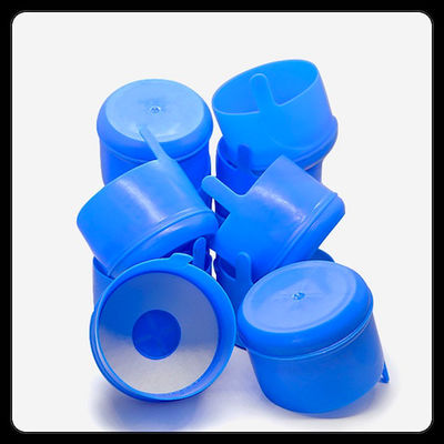 Голубые крышки бутылки с водой 5 галлонов Eco дружелюбные с материалом TPE HDPE LDPE