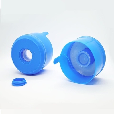 Подгонянная синь не разливает крышки для материала HDPE бутылки с водой 5 галлонов